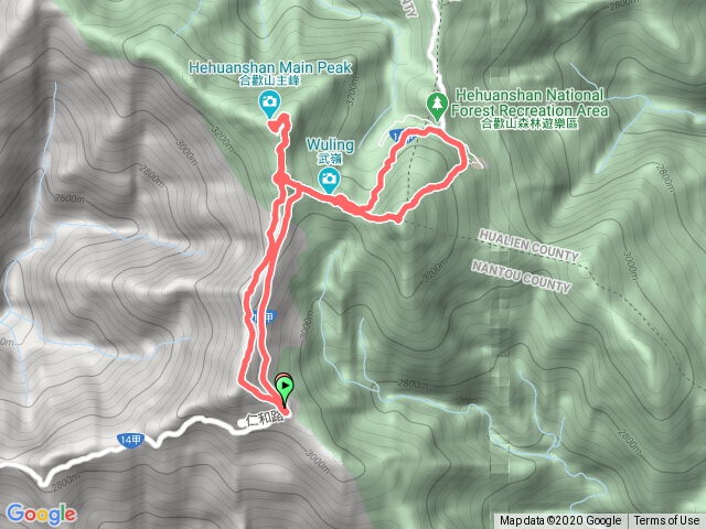 合歡-南主東連走
