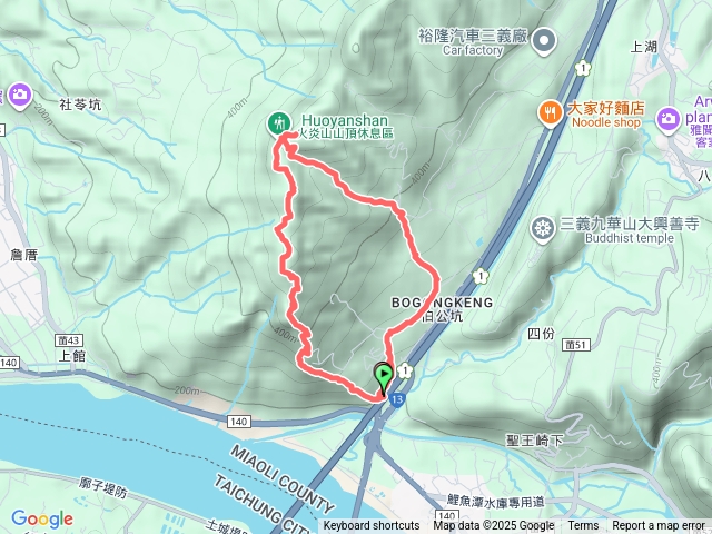 火炎山步道預覽圖