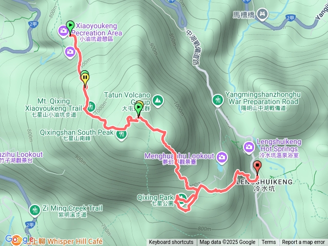 小油坑七星山冷水坑