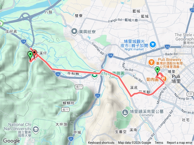 埔里蝴蝶園