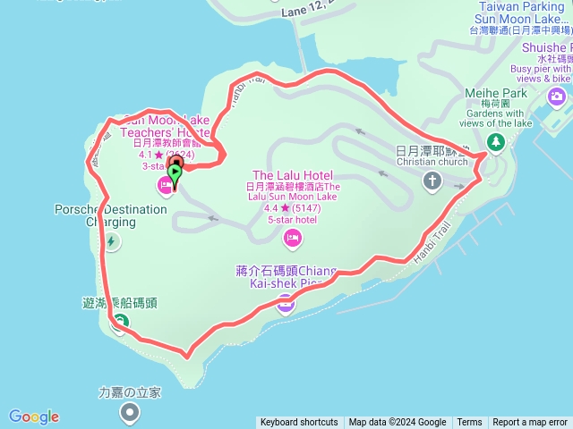 日月潭涵碧步道