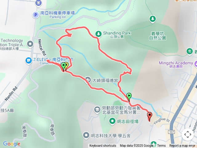 頂泰山登山步道