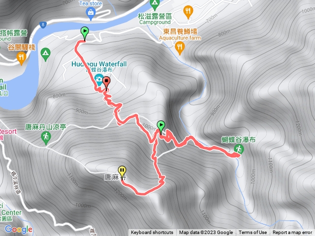 唐麻丹山 松鶴登山口