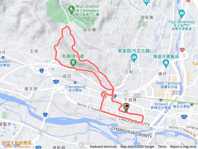 知高圳路跑