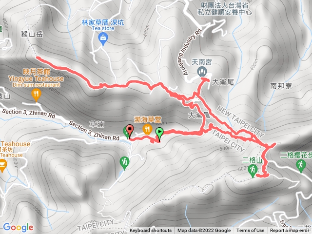猴山岳加二格山
