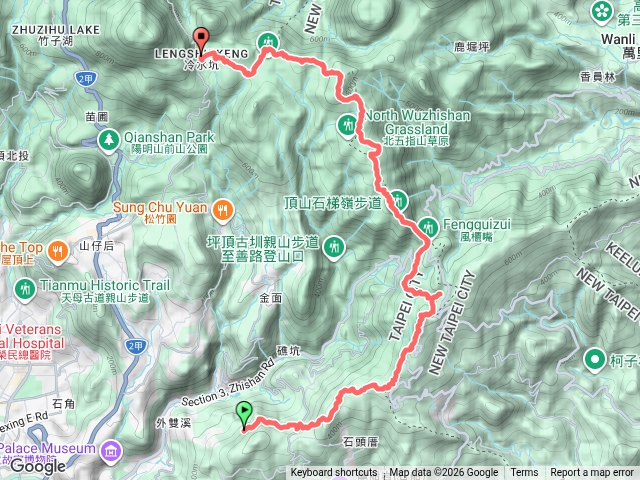 大崙尾、大縱走#4、風擎+冷擎步道預覽圖