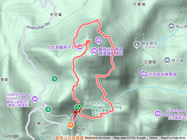 觀音山北橫古道預覽圖