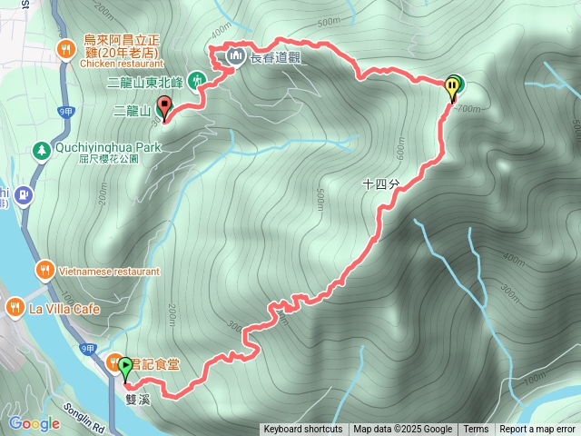 直潭山二龍山步道