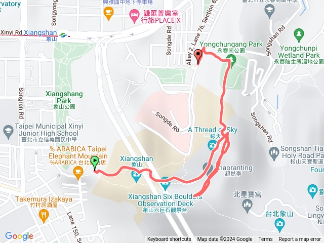 象山上 松友福德宮下