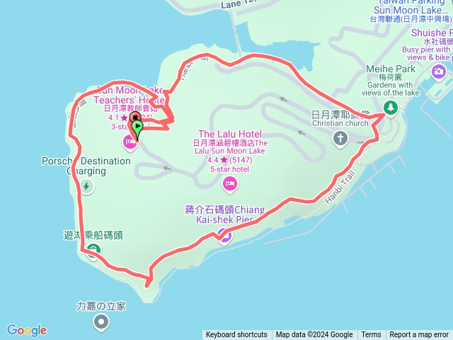 日月潭涵碧步道