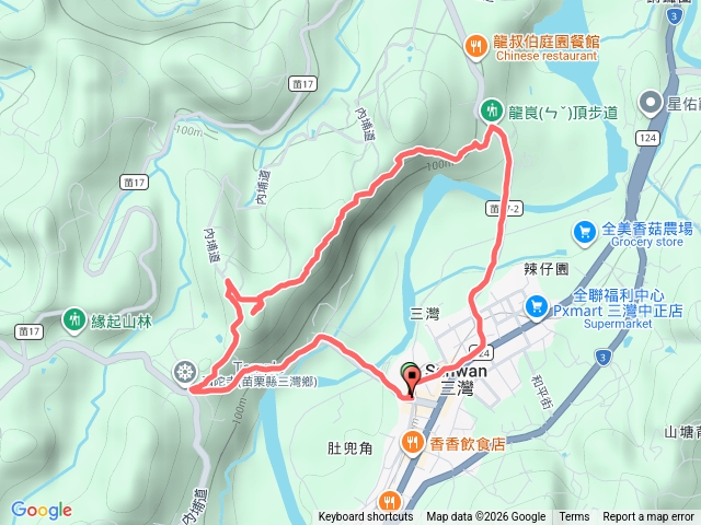 苗栗三灣  龍峎頂步道預覽圖