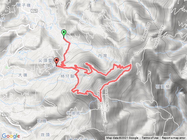 5/10/2021 雞籠山-》九龍山-》大凍山 O型