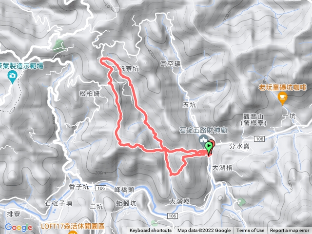 姑娘山、雞冠山、松柏崎山、紙寮坑古道環O型縱走