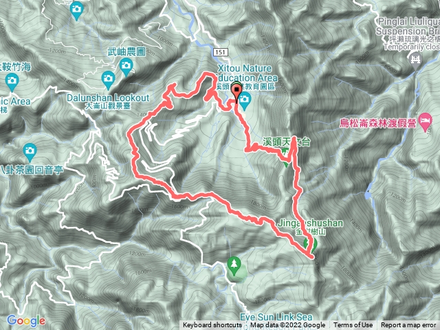 2022-09-18-溪頭九連峰走金柑樹山，下溪頭森林遊樂區