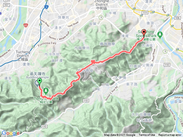 臺北盆地壯遊系列-天上山系一【天上山—南勢角山】 