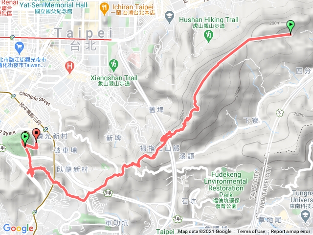 台北大縱走第六段