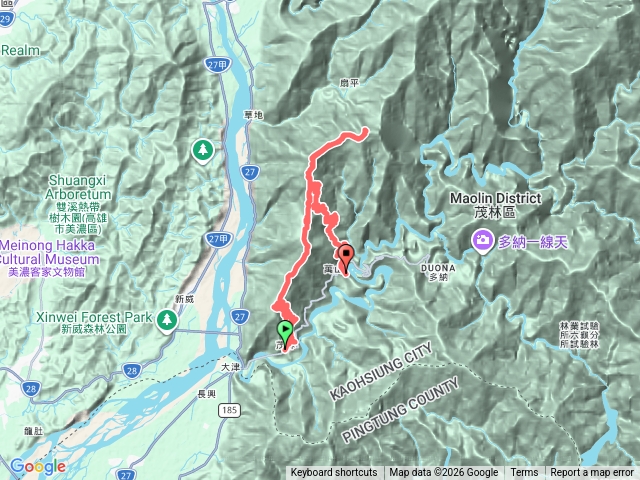 2/1《茂林三星》南真我山/真我山/網子山/鳴海下山/鳴海山