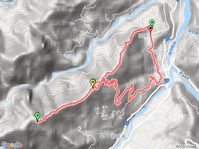 望鄕獵人古道望美、瓊山、林道O型