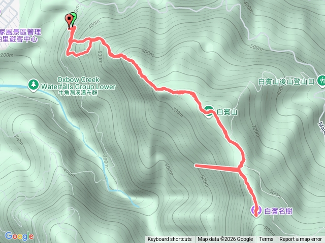 白賓山前登山口經三角點至白賓名樹預覽圖