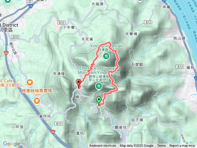 01182025凌雲寺-北橫古道1-5段-遊客中心