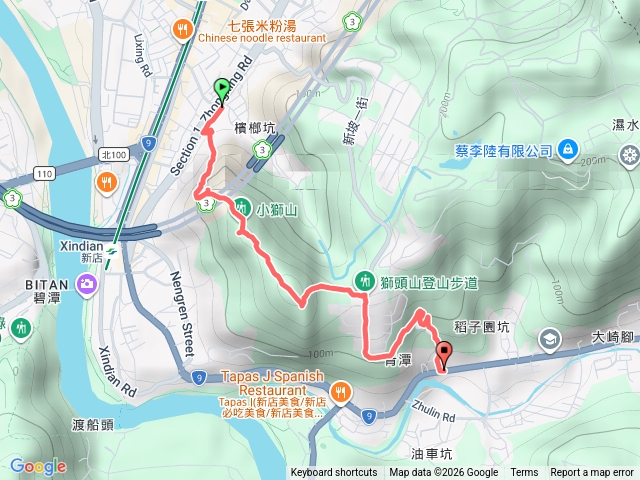 新店小獅山(檳榔路上青潭下)預覽圖
