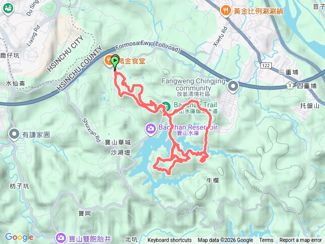 寶山水庫十連峰預覽圖