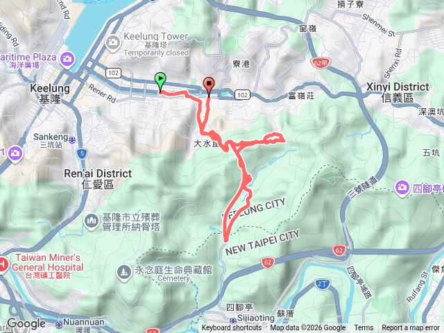 長命山散步