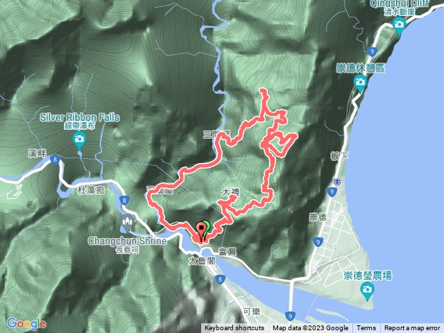 立霧山O型縱走