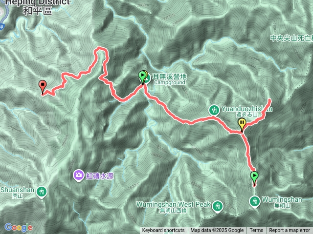 北二段D4&5甘藷峰to730林道11.7K