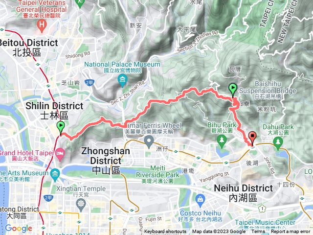 臺北縱走第五段