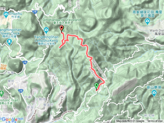 風櫃嘴、頂山、石梯嶺、竹篙山、擎天崗