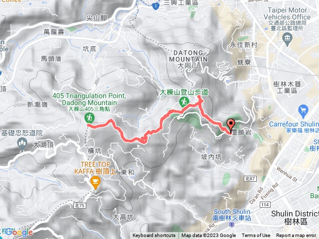 大同山-青龍嶺-大棟山