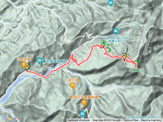 內鳥嘴北得拉曼山