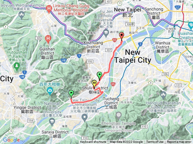 山佳河濱健走