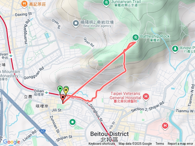 北投軍艦岩預覽圖