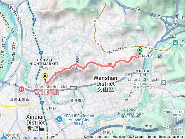 興隆山萬芳路26巷（慈光寺旁）-仙跡岩（海巡署）-景美預覽圖