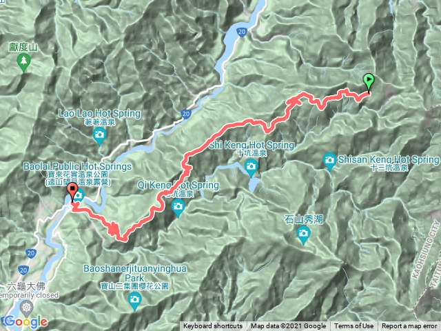 小關山林道行車路況紀錄