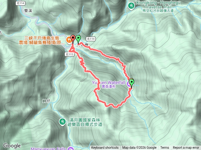 雲森瀑布組合山預覽圖