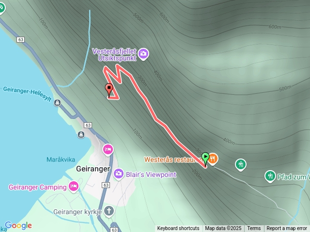 Vesterås Guard viewpoint, Geiranger Norway