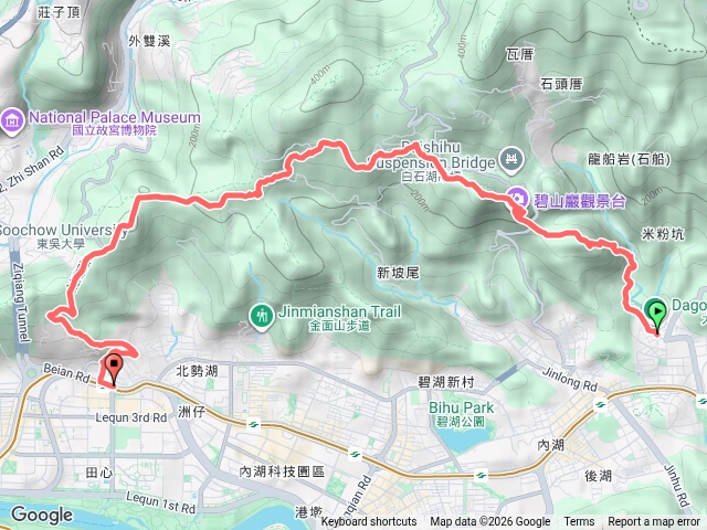 大湖山莊到劍南站預覽圖