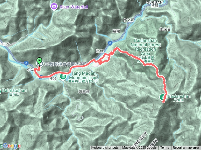 谷關大道院⭢松鶴上八仙山