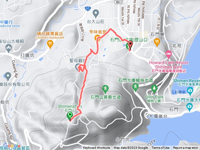 百大步道桃園石門山步道20230830