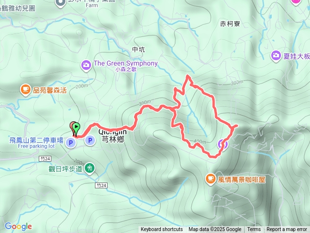 中坑山（飛鳳山）