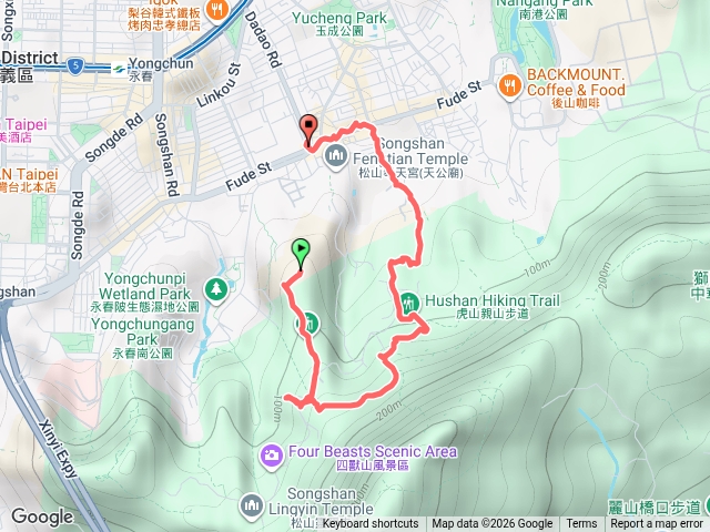 虎山奉天宮到慈惠堂