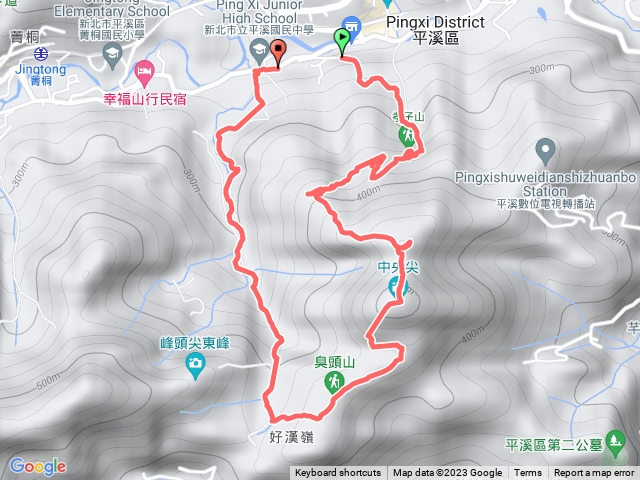 孝子山、慈母峰登山步道五連峰預覽圖