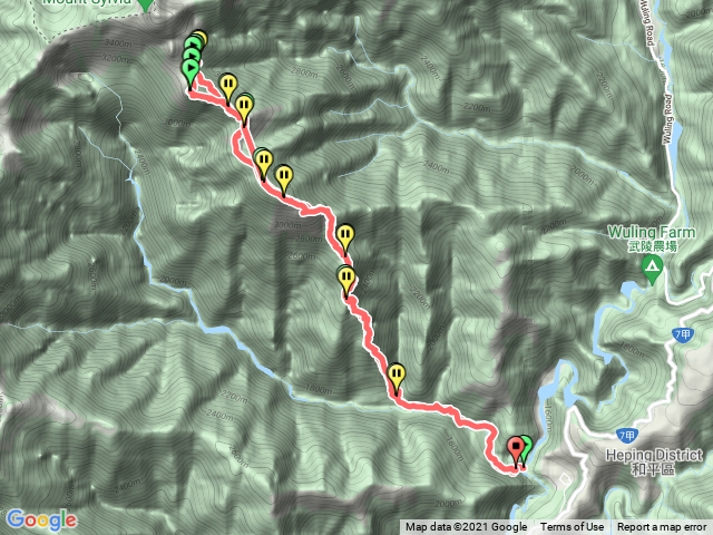 雪山南峰13HR來回4/30