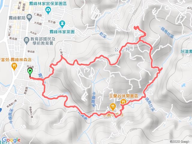 阿罩霧山O型 20200524