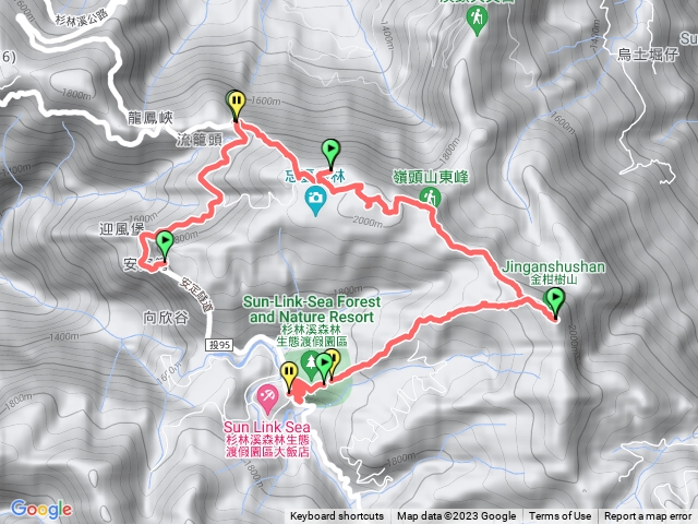 金柑樹山 杉林溪