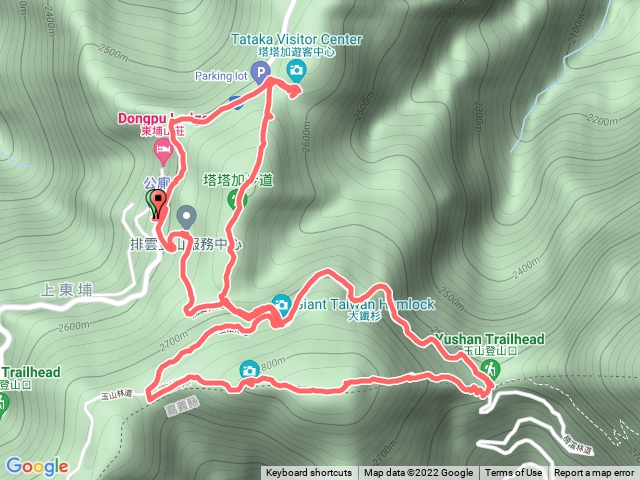 2022/01/21 Sam 嘉義 塔塔加 麟趾山 玉山登山口  ８字形 健行 