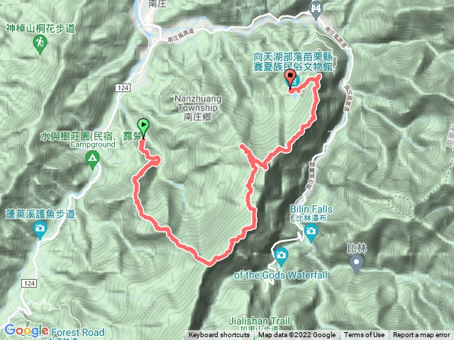 南庄小東河縱走向天湖（小東河山北峰、小東河山、大龍山、南大龜山、光天高山、向天湖山、三角湖山）